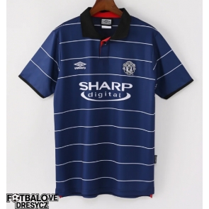 Manchester United 1999-2000 Retro Venkovní Dres Krátký Rukáv Manchester United 1999-2000 Retro Venkovní Dres Krátký Rukáv
